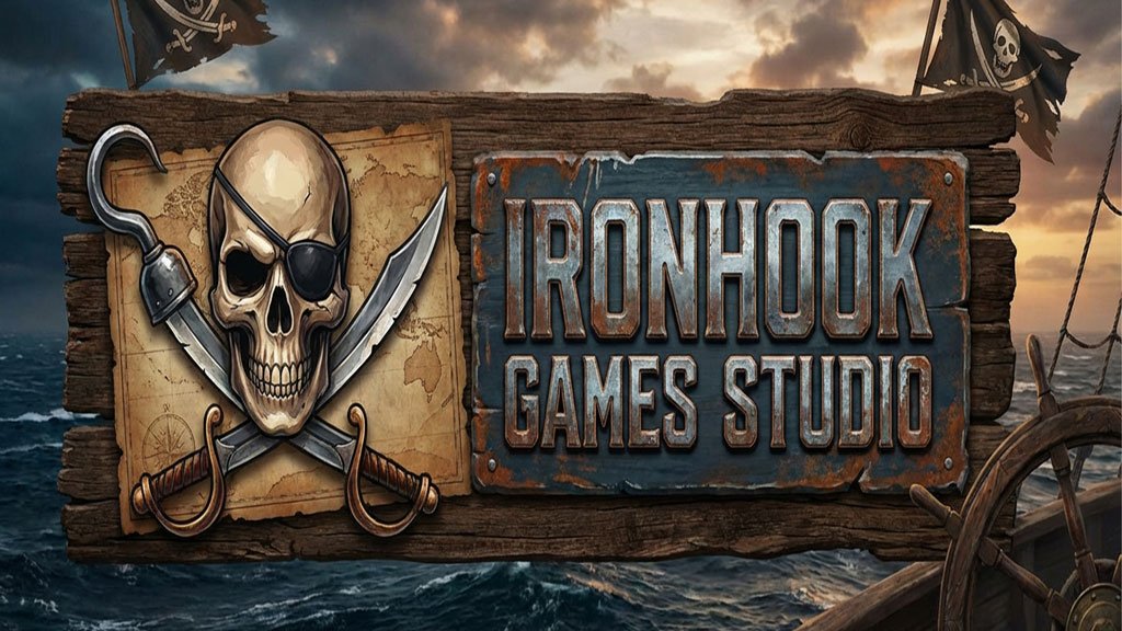 IronHook Games Studio Banner